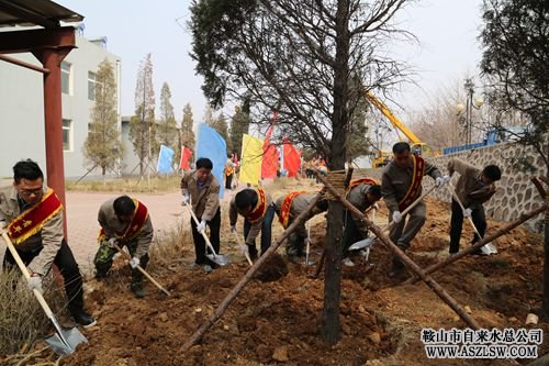水務(wù)集團(tuán)青年志愿者開展義務(wù)植樹活動(dòng)