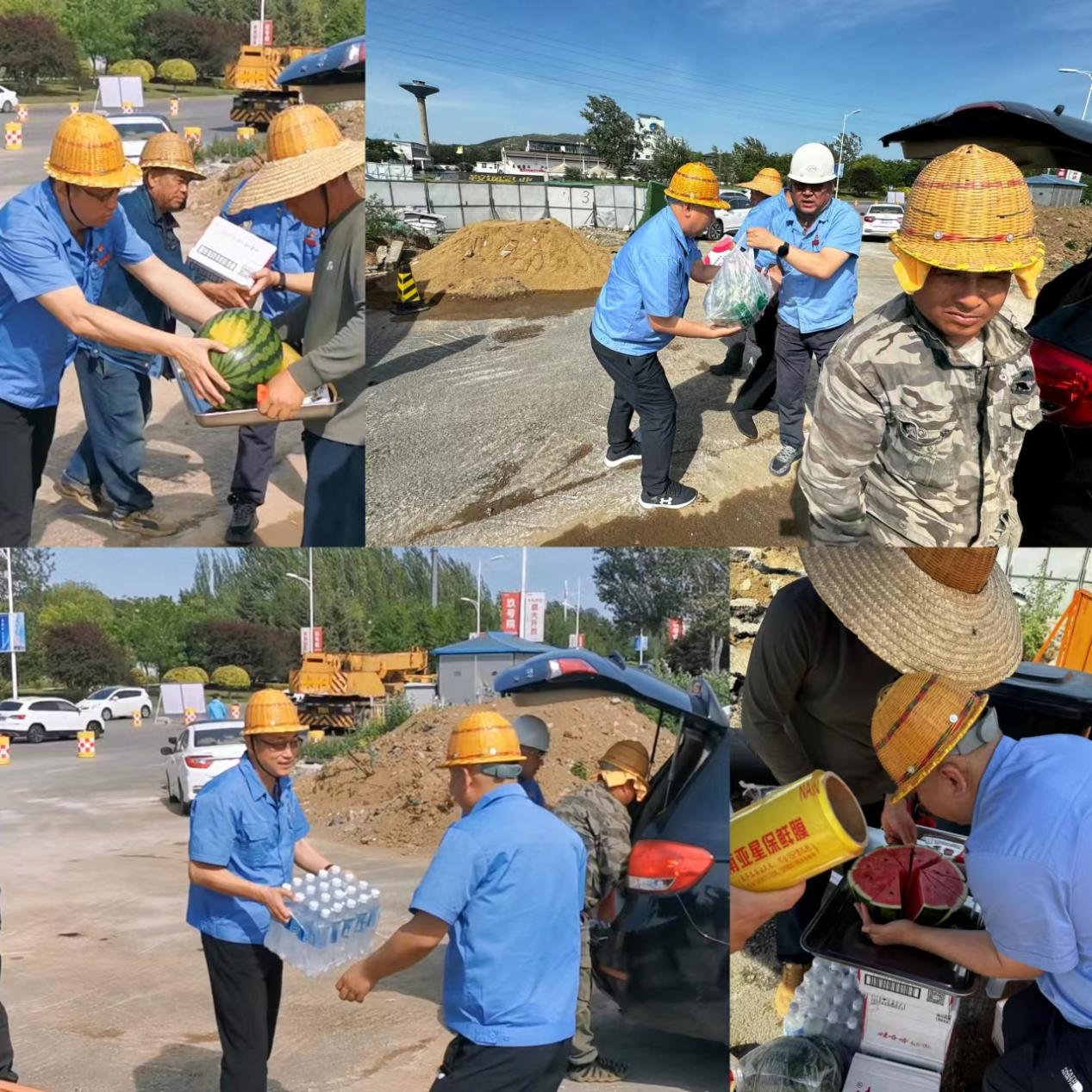 夏日送清涼 關(guān)愛(ài)到一線